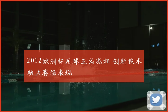 2012欧洲杯用球正式亮相 创新技术助力赛场表现
